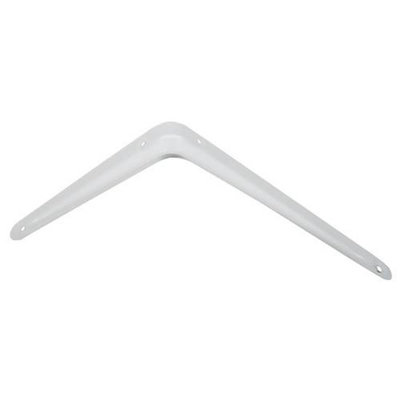 Shelf Bracket No240 White 300x250mm (12in x 10in)