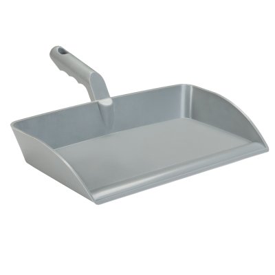 Foodgrade hand dust pan - heavy duty, 300 mm, grey