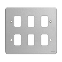 Ultimate GRID Stainless Steel GANG PLATE|LV0701.1026