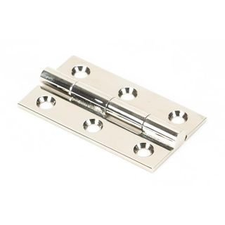 49584 - Polished Nickel 2 Inch Butt Hinge (Pair)