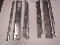 DRAWER RUNNERS 450MM SET (PPC BOTOM DRAWER) - 2004 TO PRESENT