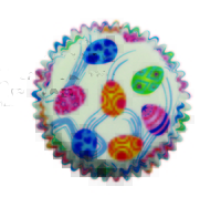 BC737 DECORATIVE EGGS STD BAKING CUPS 60