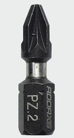 Pozi Impact Driver Bits PZ2 25mm Pack 10 Addax X6