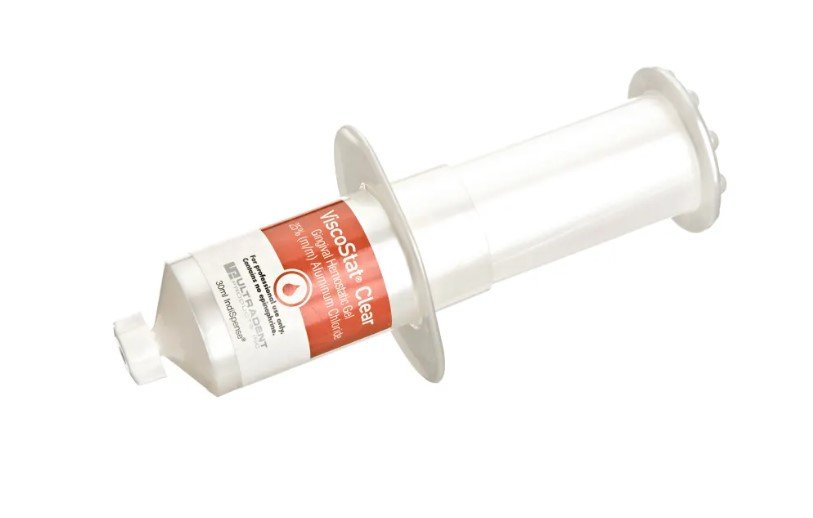 Ultradent Viscostat Clear Haemostatic Gel Syringe 30ml 25% Aluminum Chloride