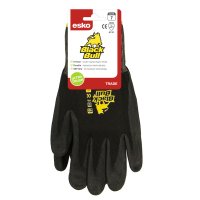 Esko Black Bull Nitrile Glove Header Carded