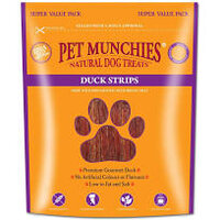 Pet Munchies Dog Treats - Duck Strips 320g x 3