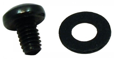 SCREW M4 X 6MM BLACK