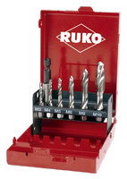 Ruko Combined Drill & Tap Set HSS 7Pieces ZR270020