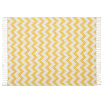 Ziggy Throw 127x178cm - Ochre / Grey
