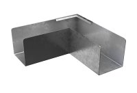 50mm x 50mm - Lighting Trunking Flat 90 Degree Bend