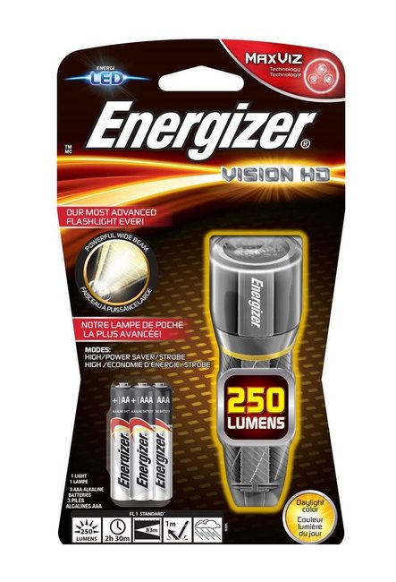 LP21161 ENR LED VISION METAL TORCH 270 LUMENS