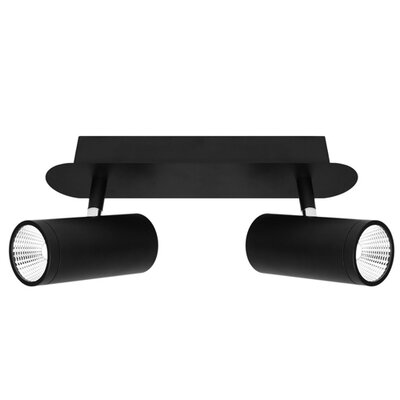Cougar Urban 2 Light LED Spotlight Bar Black