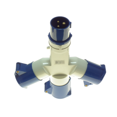 Powermaster 16a 220V 3-Way Splitter