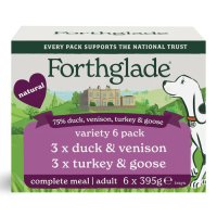 Forthglade Gourmet Dog Variety Multicase 395g x 6