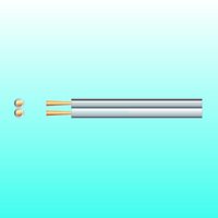 42 Strand Speaker Cable Bare Copper - White