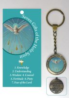 Key Ring & Leaflet/Holy Spirit/Wallet   (74515)