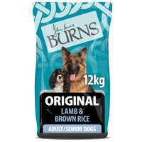 Burns Original Adult Senior Dog Lamb & Brown Rice 12kg
