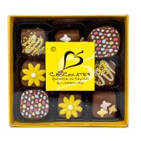 9 chocolates with Easter decorations in gift box - 12x120g
