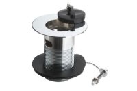 Tucker French 1 1/2" Belfast Slotted Sink Waste Chrome