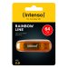 Pack of three Intenso Rainbow Line USB flash drives