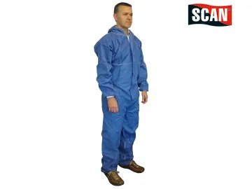 Disposable Overall Navy L (39-42in)