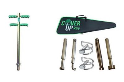 Manhole cover lifting tool (telecoms kit, 4 tips)