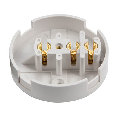 30A Junction Box 3 Terminals 89mm White
