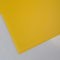 Corri Board Sheet 500x500x2.5mm Yellow