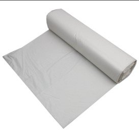 CHSA 30L HD WHITE SQUARE BIN LINERS ON A ROLL