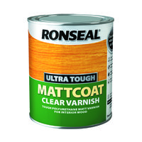 RONSEAL ULTRA TOUGH MATTCOAT CLEAR VARNISH 750 ML