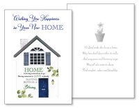 Card -Wishing You Happiness/New Home   (20921)