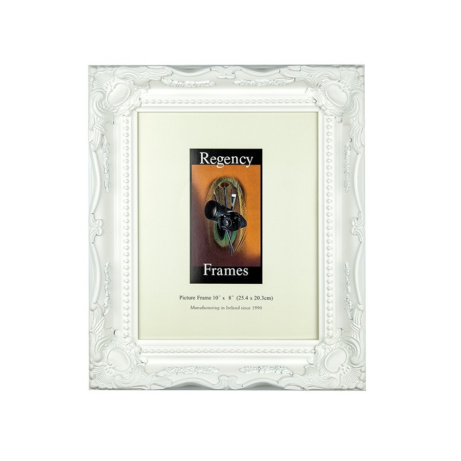 Swept Frame White 2"