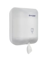 Lucart L-One Mini Toilet Roll/Wiper Dispenser Frosted (New)