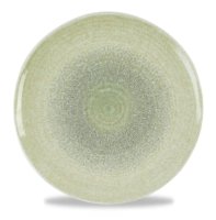 HG Speckle Green Organic Coupe Plate 29.5cm Carton of 12