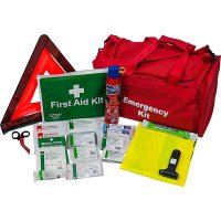 STANDARD VEHICLE SAFETY KIT WITH FIRE EXTINGUISHER