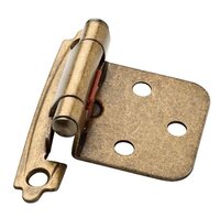Self Closing Cabinet Hinge Bronze Pack of 2
