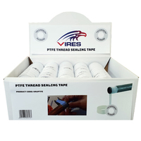 Vires PTFE Tape 12mm x 12M Display 100pce