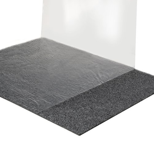 Film Low Tack Protective Duct - 600mm x 100m x 75mu - Clear