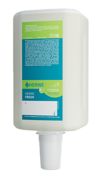 HERWE FRESH HAIR AND BODY WASH VIVA BOTTLE 1000ML