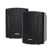 Clever Acoustics BGS 35T 100V Black Speakers (Pair)