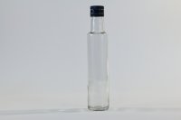 500ml Dorica Bottle - Flint - With 31.5mm Black Tamper Evident Cap