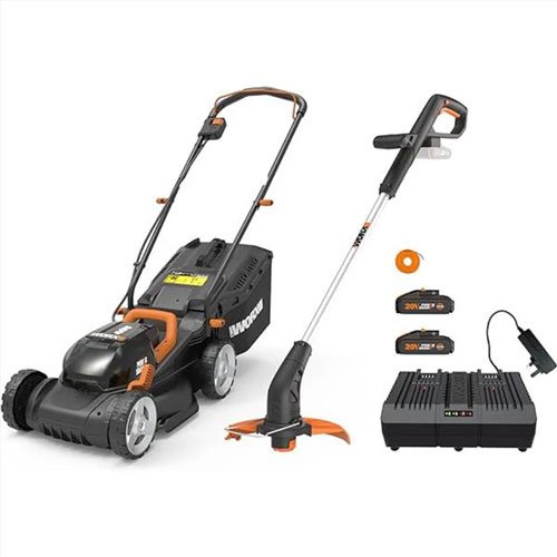 WORX 2 in 1 Lawnmower & Strimmer - 20v 2