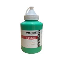 Inspire Studio Acrylic 500ml - Emerald Green