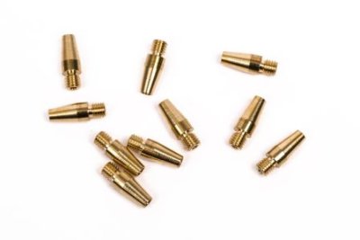 Rod ends for Kati&reg;Blitz, brass, &Oslash; 3mm, external M5 thread, 10pc