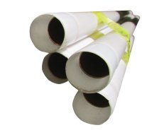 35mm x 3M WHITE PVC COPPER TUBE TABLE X Per Metre