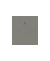 SLATE TAUPE 1000X900MM RECTANGULAR SHOWER TRAY & WASTE
