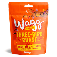 Wagg Three Bird Roast Pouch 7x100g - Christmas Line