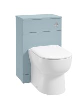 SCANDINAVIAN BACK TO WALL WC MORNING SKY BLUE MATT UNIT