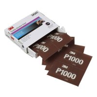 Hookit&trade; Flexible Abrasive Hand Sheet 270J, 140mm X 171mm, P1000