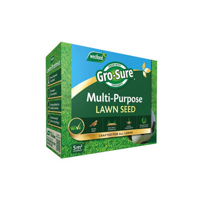 Gro-sure Multi Purpose Lawn Seed 5sqm